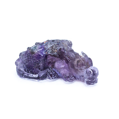 Purple Dragon Filled With Herkimer Diamond Quartz, Auralite 23 Amethyst, Chariote, Sugilite and Amethyst You Can Carry in Your Pocket